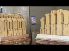 55-65% Al2O3 Roaster de carbono de alta alumina ladrillo de fuego en forma especial