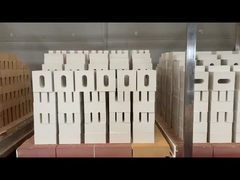 1700C Corindón mullite ladrillo 85-95% Al2o3 Corindón ladrillo blanco