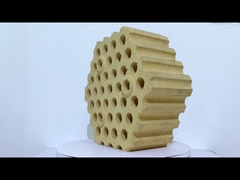 37 Hoyo de verificación de ladrillo de baja creep de verificación de ladrillo para la planta de acero estufa de alta temperatura