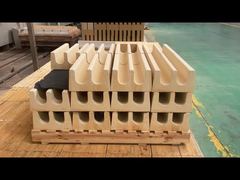 Ladrillo refractario para vagones de horno