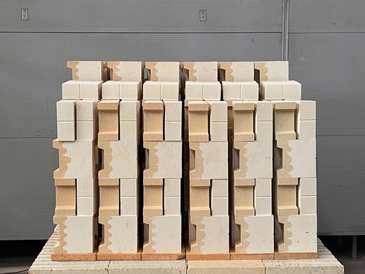comprar 65 Al2O3 Mullite aislante ladrillo horno de cemento y horno de cal ladrillo de sillimanita online manufacture