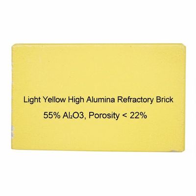 comprar Cerámica de aluminio de color amarillo claro con 55% de Al2O3 y porosidad inferior al 22% online manufacture