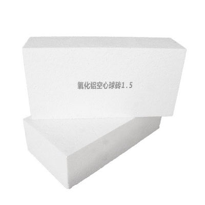 Gran refractoría ladrillo de cromo corindón aluminio blanco ladrillo de bola hueco