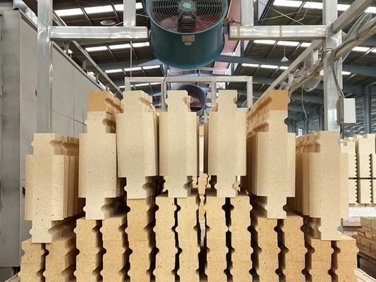 55-65% Al2O3 Roaster de carbono de alta alumina ladrillo de fuego en forma especial